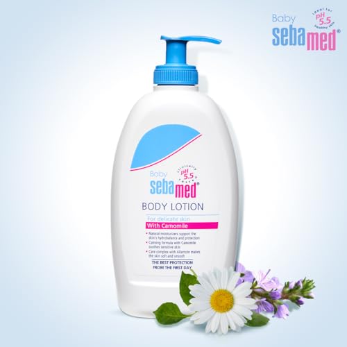 Image of Sebamed Baby Body Milk Lotion|pH 5.5|400 ml (Pack of 3)