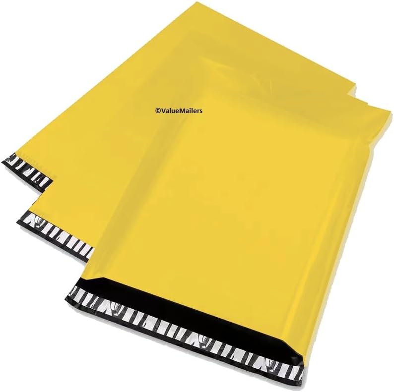 100 19X24 Yellow Poly MAILERS ENVELOPES Shipping Bags 19 x 24 by ValueMailers