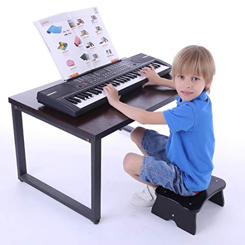 Preisvergleich Produktbild MRKE Keyboard Kinder, 61 Tasten Multifunktional Elektronische Orgel Musikinstrument Klavier Spielzeug mit Mikrofon für Kinder Anfänger