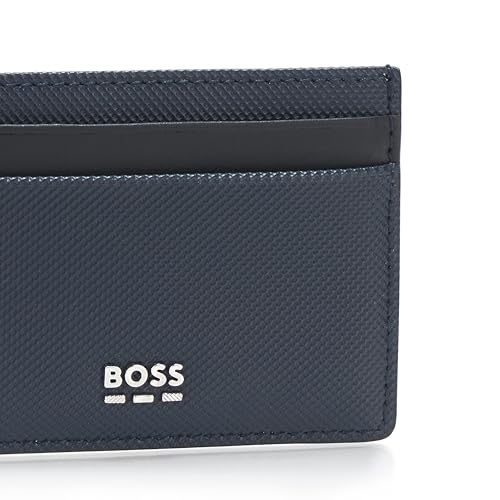 BOSS, Jinko Textured Card Holder, Midnight Sapphire, One Size3