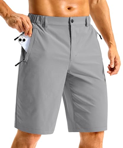 Image of G Gradual Men's Shorts 11 inch Long Golf Lightweight Knee Length Shorts