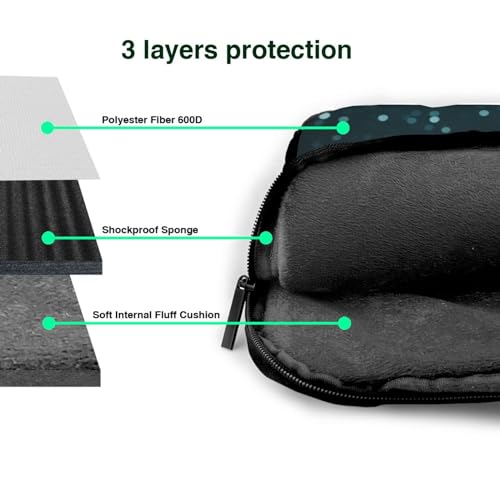 Bolso Laptop para Hombre y Mujer con Luz de Navidad miniatura 6