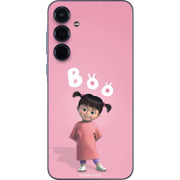 Skinit Decal Phone Skin Compatible with Galaxy A36 5G - Officially Licensed Disney Monsters Inc. Boo Portrait Design