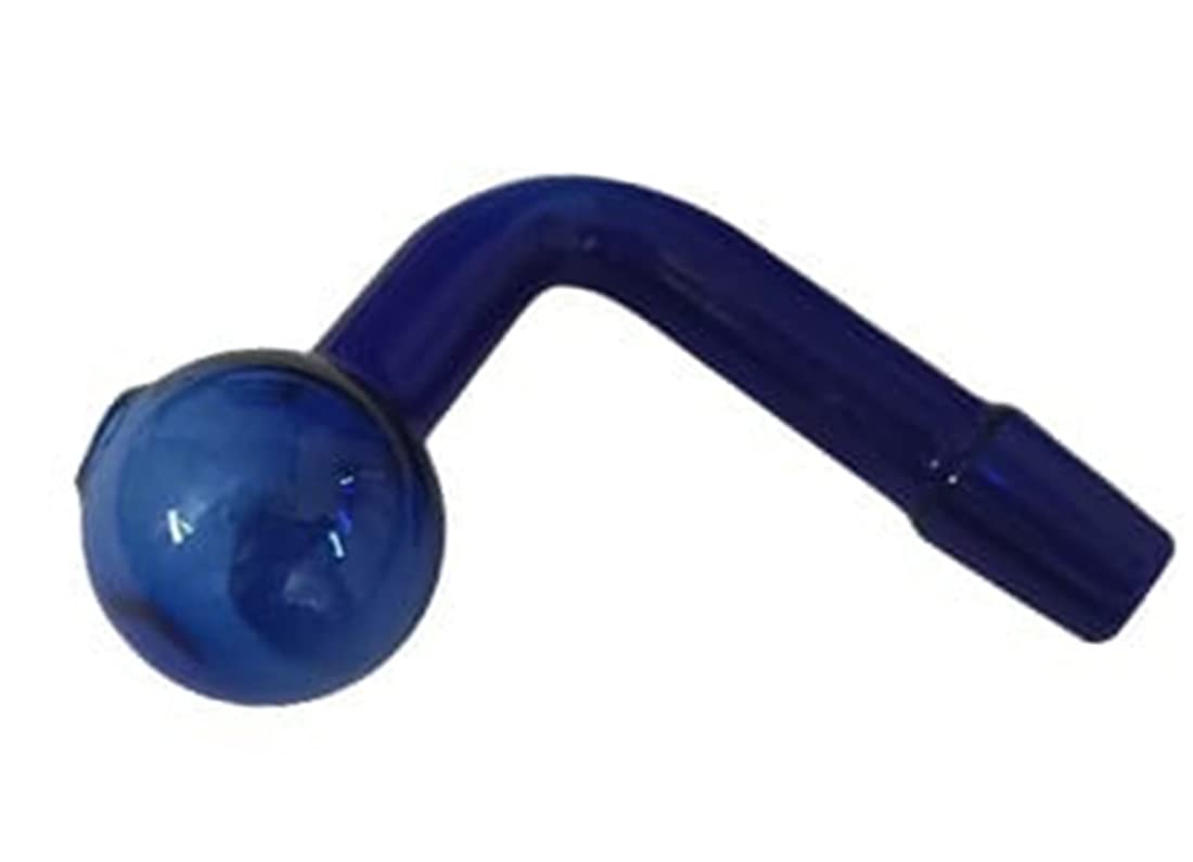 Green Apple Inc 14 MM hookahs Smoking Oil Burner Blue Glass Mouth Tip (Pack of 1)