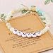 AHAETH Memaw Gifts from Grandkids Grandchildren for Birthday Beaded Jewelry Best Memaw Bracelet
