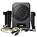 Alpine PWE-S8-WRA 8-inch Compact Powered Subwoofer System for 2011-2018 JK 4-door Jeep Wrangler