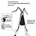 Fjpacemt Chrome Sissy Bar Backrest for Harley, 1 1/2