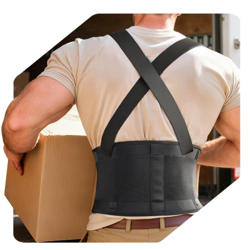 changenow Medical-Grade Work Back Brace with Adjustable Shoulder Straps