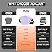 AOKLANT Pet Training Snack Pouch with Clicker 2.0 Upgraded Magnetic Closure, 1.66 Cup Silicone Belt Pouch for Dog Treats，Perfect for Training and Walking