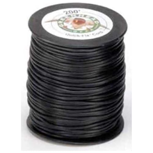 Greenhead Gear Quick Fix Duck Decoy Cord, 200 Ft, Black - 80200