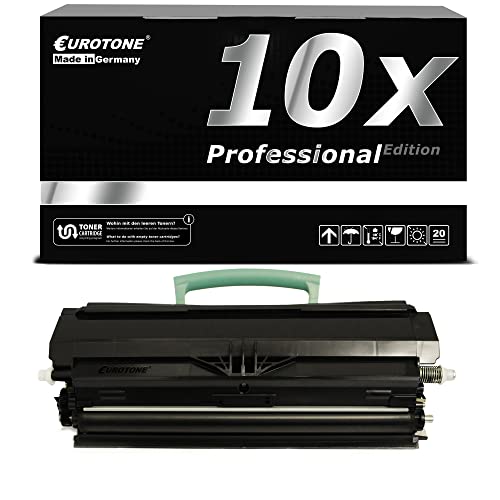 Toner compatible Lexmark E250 EuroPro pack de 10 pour imprimer vos dossiers à la maison