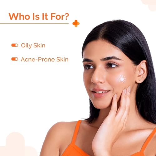 Image of The Derma Co 1% Hyaluronic Sunscreen Oil-Free Matte Gel SPF 50 PA++++ | For Oily, Acne-Prone Skin | Lightweight Texture | No White Cast | Broad Spectrum Protection & Blue Light Protection | Non- Comedogenic | Clinically Tested - (In -Vivo) | Tan Protection | Anti-Pollution Factor | Photostable | Water & Sweat Resistant | For Men & Women | 50 g x 2