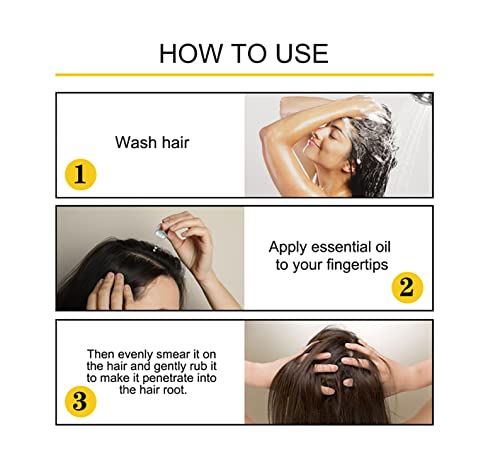 Purc Oil for Hair Growth, Hair Essential Oils for