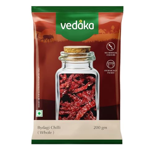 Image of Amazon Brand - Vedaka Bydagi Chilli, 200g