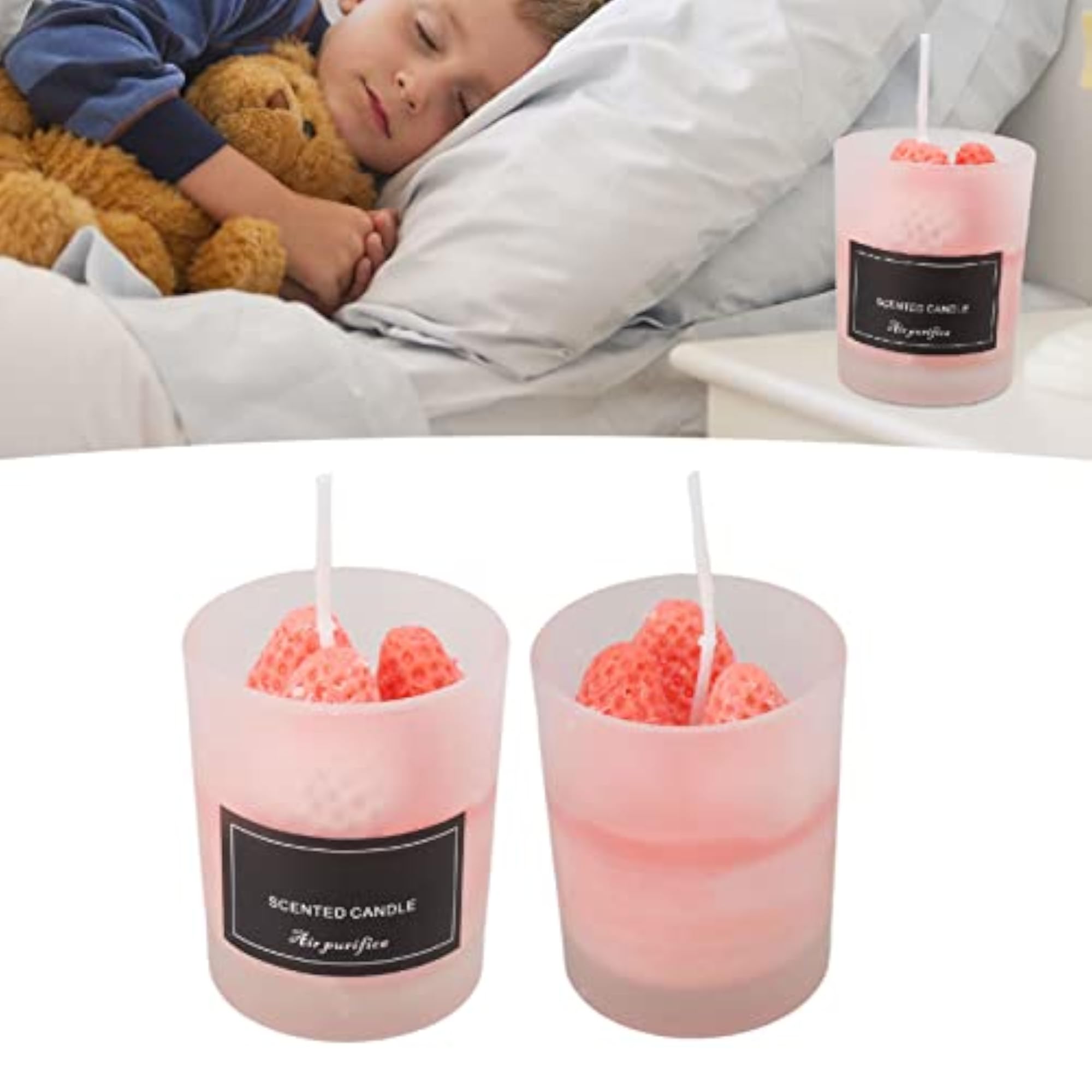Soy Wax Aromatherapy Candles for Calming Effect, Gift Set