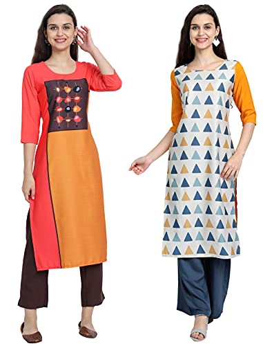 Image of Women's Crepe Regular Kurta
