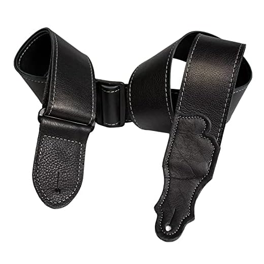 How to make a new leather messenger bag less creaky Franklin Strap 2-Inch Black Leather Guitar Strap