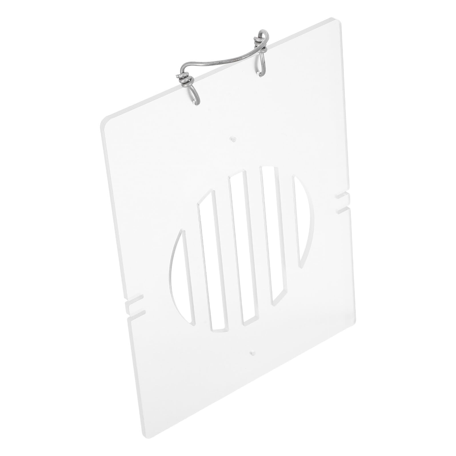 Jardinière suspendue transparente Gadpiparty en acrylique robuste 5 mm