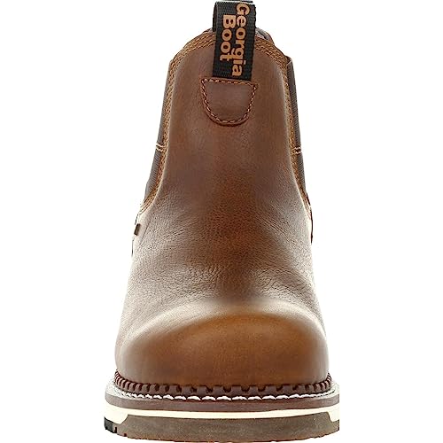 Image of Georgia Boot AMP LT Wedge Steel Toe Waterproof Chelsea Work Boot