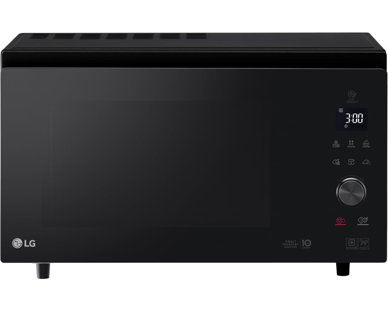 Lg combinado microondas 39l 1100w negro mj3965bps