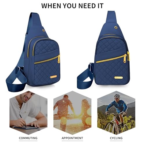 Image of Aisijimo Small Sling Bag For Women Men Casual Crossbody Sling Backpack | Small