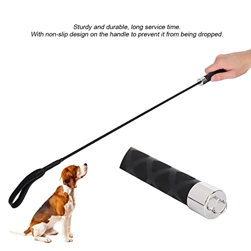 Látigo de entrenamiento para perros de cuero artificial con accesorios de obediencia duraderos 4