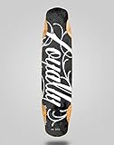  Loyalty Skate Skateboard Longboard Deck Mix Bamboo 38x8.45 Log Black