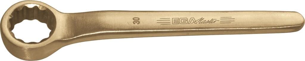 OFFSET SINGLE END RING WRENCH 30 MM NON SPARKING Al-Bron