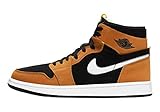 Jordan Mens Air Jordan 1 Zoom Air CMFT CT0978 002 Black/Monarch - Size 8.5