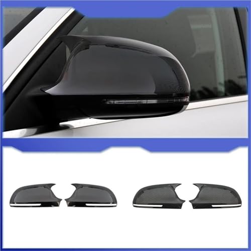 Coque de rétroviseur Audi A4 A5 noir brillant résistant aux UV et chocs - 4