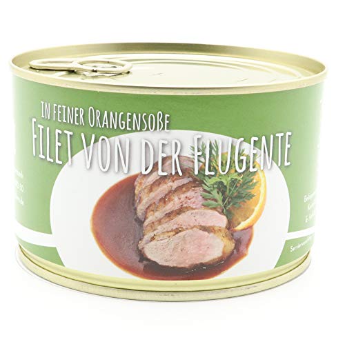 Diem – Konserve – Flugentenfilet / Entenbrust / Ente / in Orangensoße 400g – lange MhD Diem – Konserve – Flugentenfilet / Entenbrust / Ente / in Orangensoße 400g – lange MhD