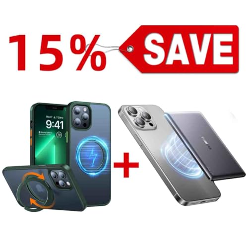 TORRAS 5,000mAh MiniMag Power Bank — Buy Together to Save 15%