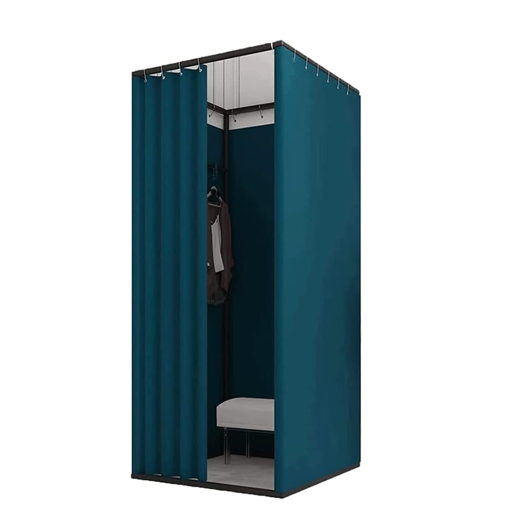 Camerino Portatile Armadietto temporaneo Mobile Ampio camerino Camerino dal Pavimento al soffitto per Commercianti Ideale per Negozi di Abbigliamento ed Eventi