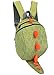 ZHUANNIAN Kids Toddlers Dinosaur Backpack with Safety Leash for Boys Girls(Green)
