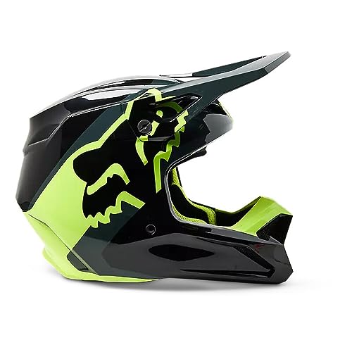 Fox Racing Men's Motocross V1 Xpozr Helmet Dot/Ece (Black/Grey) 30266-014 #TOP1