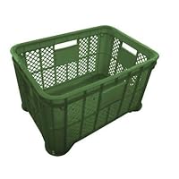 中古 採集コンテナ 黒色 平底12個 長方形 W520×D365×H305 Amazon
