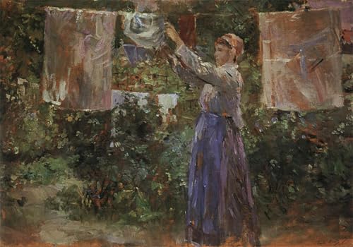 Graffiti Art Mural Paysan Berthe Morisot poster pour décoration salon moderne