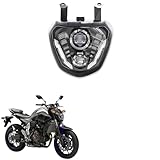 Motorcycle Headlight Compatible With Yamaha MT 07 FZ 07 MT07 MT-07 FZ-07 2014-2017, Motorcycle Headlight Headlamp Assembly