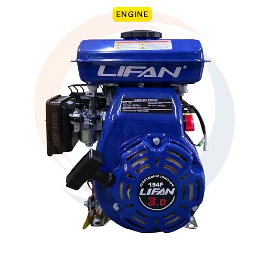 Image of IND 230 L Concrete Mixer Machine with 3 HP Petrol Engine | Barrow Type Portable Cement Mixer | Ideal for Hilly & Remote Construction Areas | PETROL ENGINE