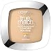 L'Oréal Paris Makeup True Match Super-Blendable Powder, micro-fine powder matches skintone and texture, blots shine, natural finish, buildable coverage, oil-free, non-cakey, Nude Beige, 0.33 oz.