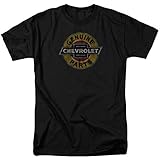 Brandneuer Artikel. Chevrolet Automobiles Chevy T-Shirt für Erwachsene, Schwarz