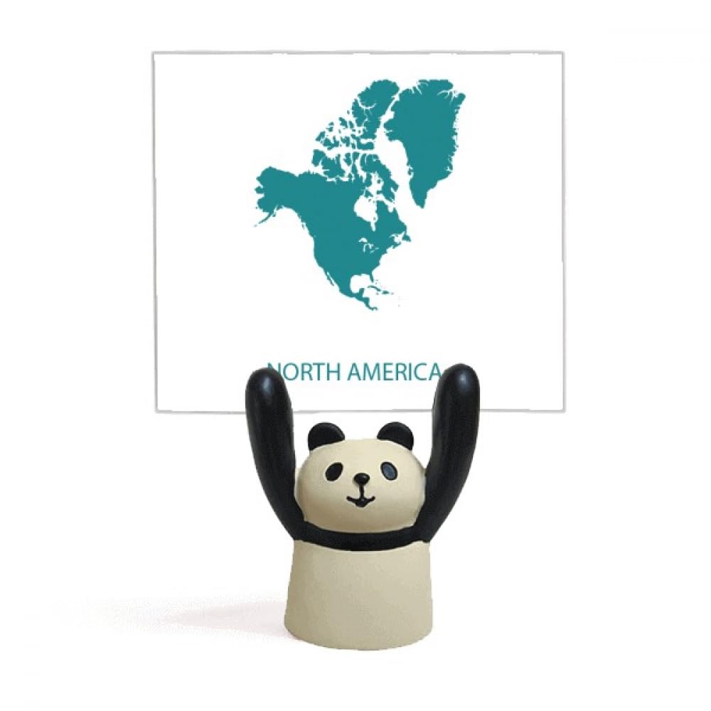 Support de carte panda idée cadeau mignonne pour collègue et amoureux d'animaux