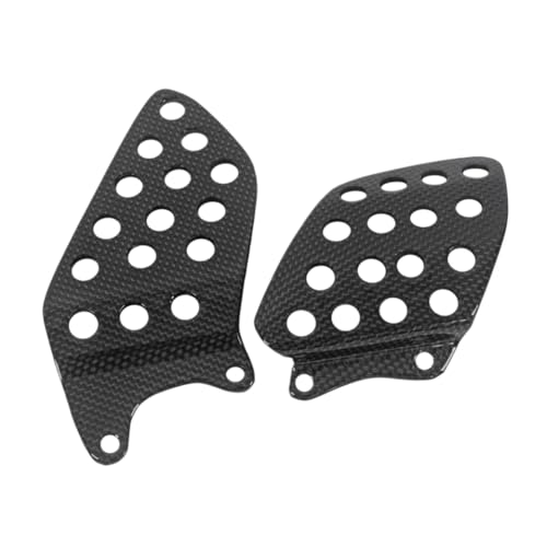 Plaques protection talon carbone CBR1000RR 04-07 | Améliore appui repose-pieds