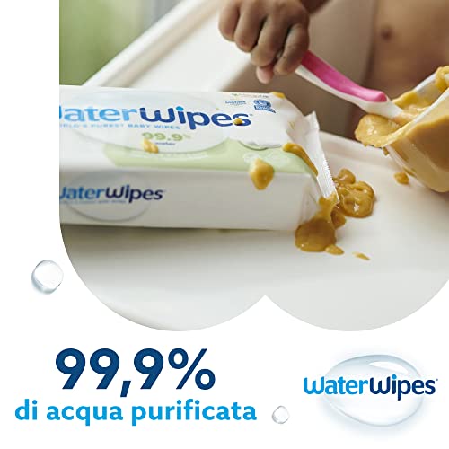 WaterWipes Textured Clean Salviette Senza Plastica...
