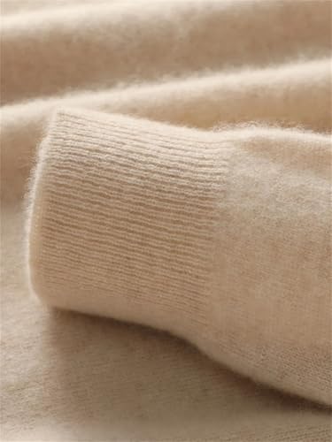 Men's Round Neck Casual Pullover Merino Wool Soft Warm Casual Bottoming Top4