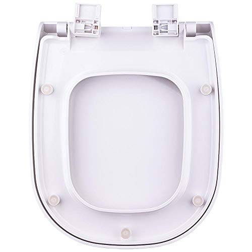 Pontto Lavabo, Assento Sanitário Astra Soft Close Sabatini Branco Ttp/sc