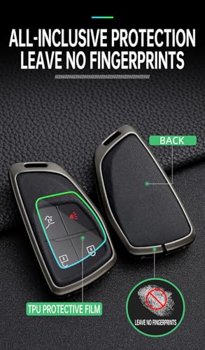 Accessoire clé Buick Envision simili-cuir idée cadeau auto