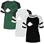 3-black/White/Green(3 Pack)