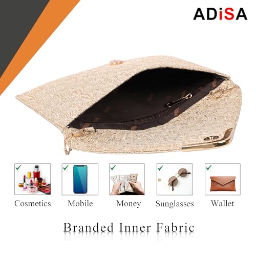 ADISA gold clutch – image 4