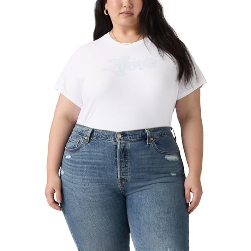 Image of Levi's Women's Perfect Crewneck Tee Shirt (Also Available in Plus)